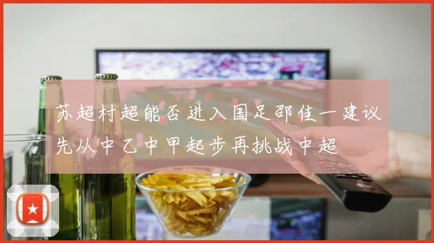 苏超村超能否进入国足邵佳一建议先从中乙中甲起步再挑战中超